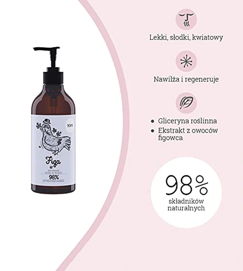 YOPE Fig Tree Liquid Hand Soap 500ml | Soap