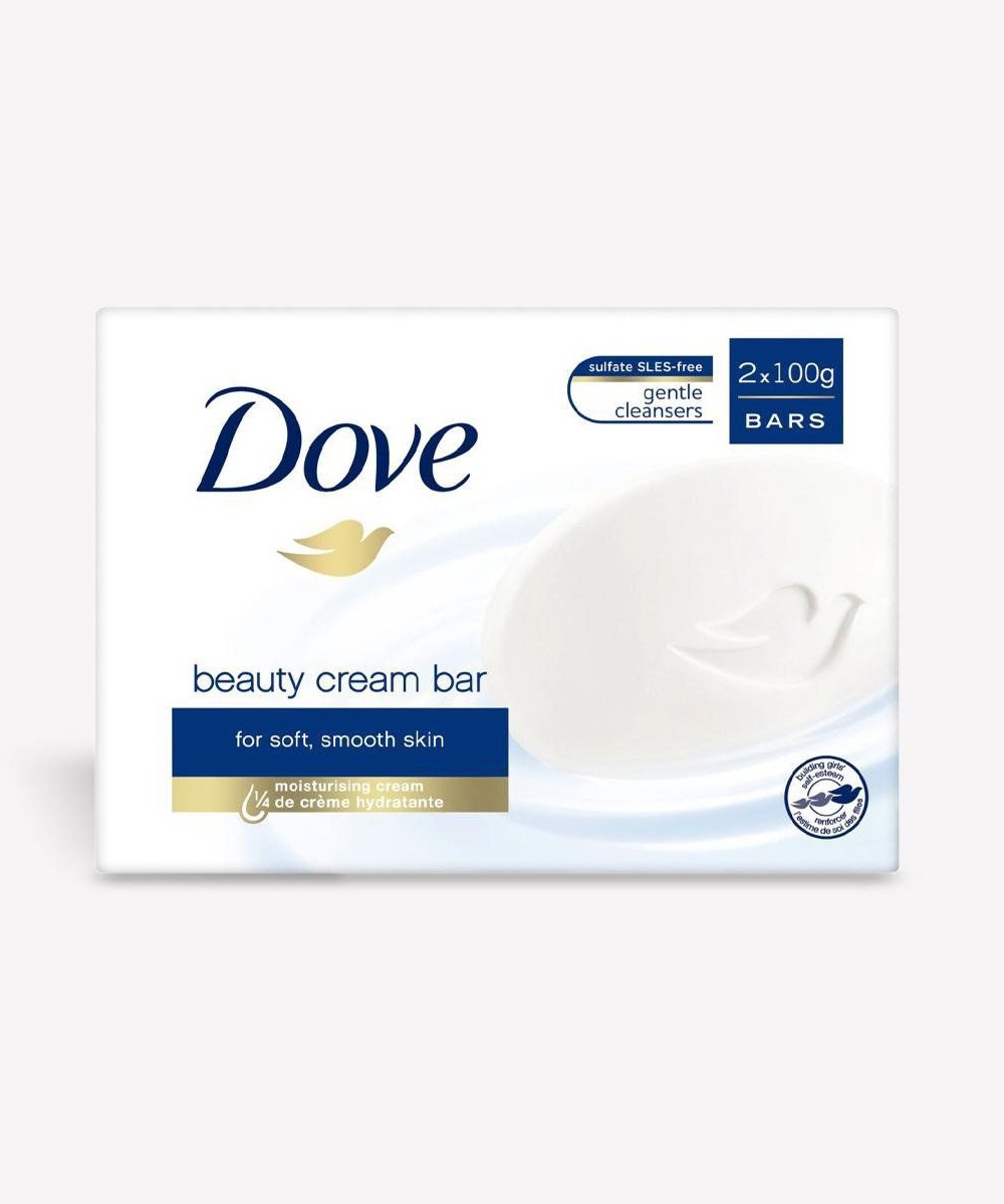 Dove Original with ¼ moisturizing cream Beauty Bar soap for softer | Soap